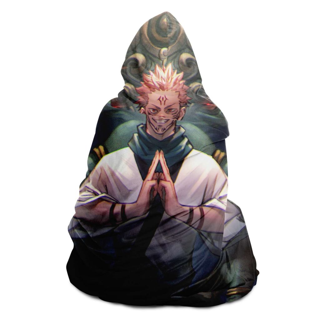 Jujutsu Kaisen Hooded Blanket #08 - Aop