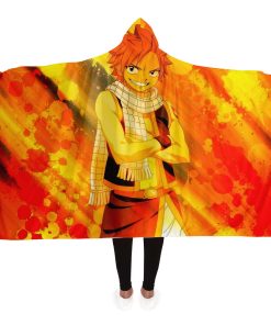 Fairy Tail Hooded Blanket #08 Adult / Premium Sherpa - Aop