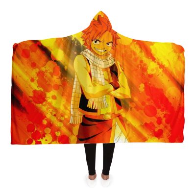 Fairy Tail Hooded Blanket #08 Adult / Premium Sherpa - Aop