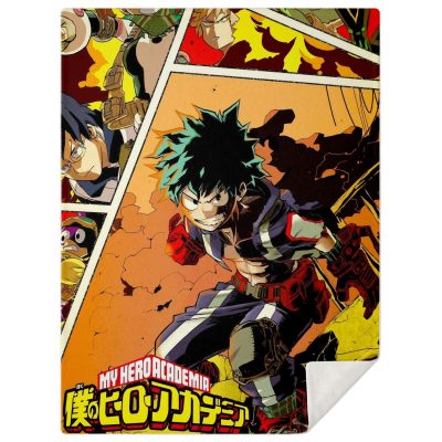 My Hero Academia 3D Blanket Style Mha04 M Premium Microfleece - Aop