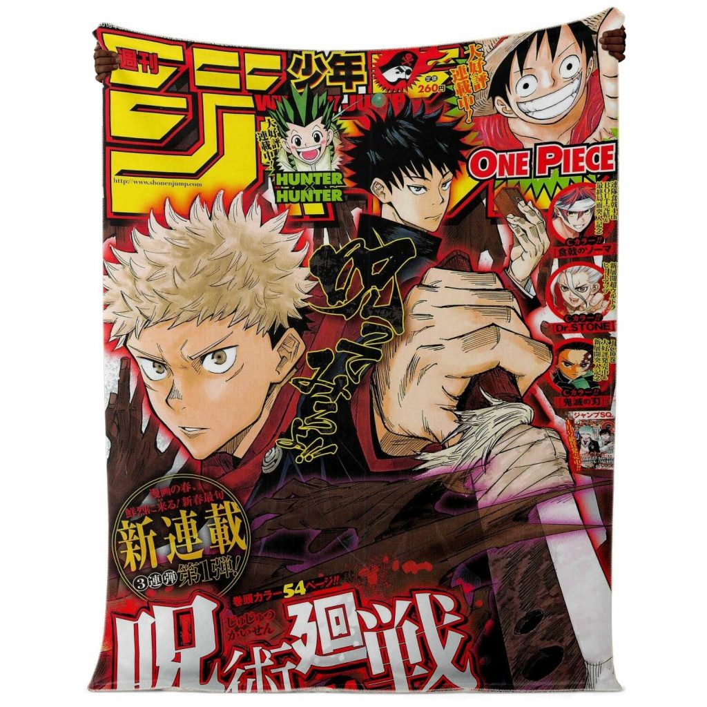 Jujutsu Kaisen Microfleece Blanket #08 Premium - Aop