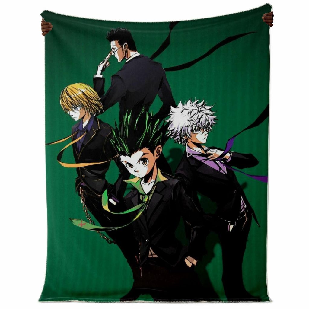 Hxh Character Microfleece Blanket 3D Design Hxh03 Premium - Aop