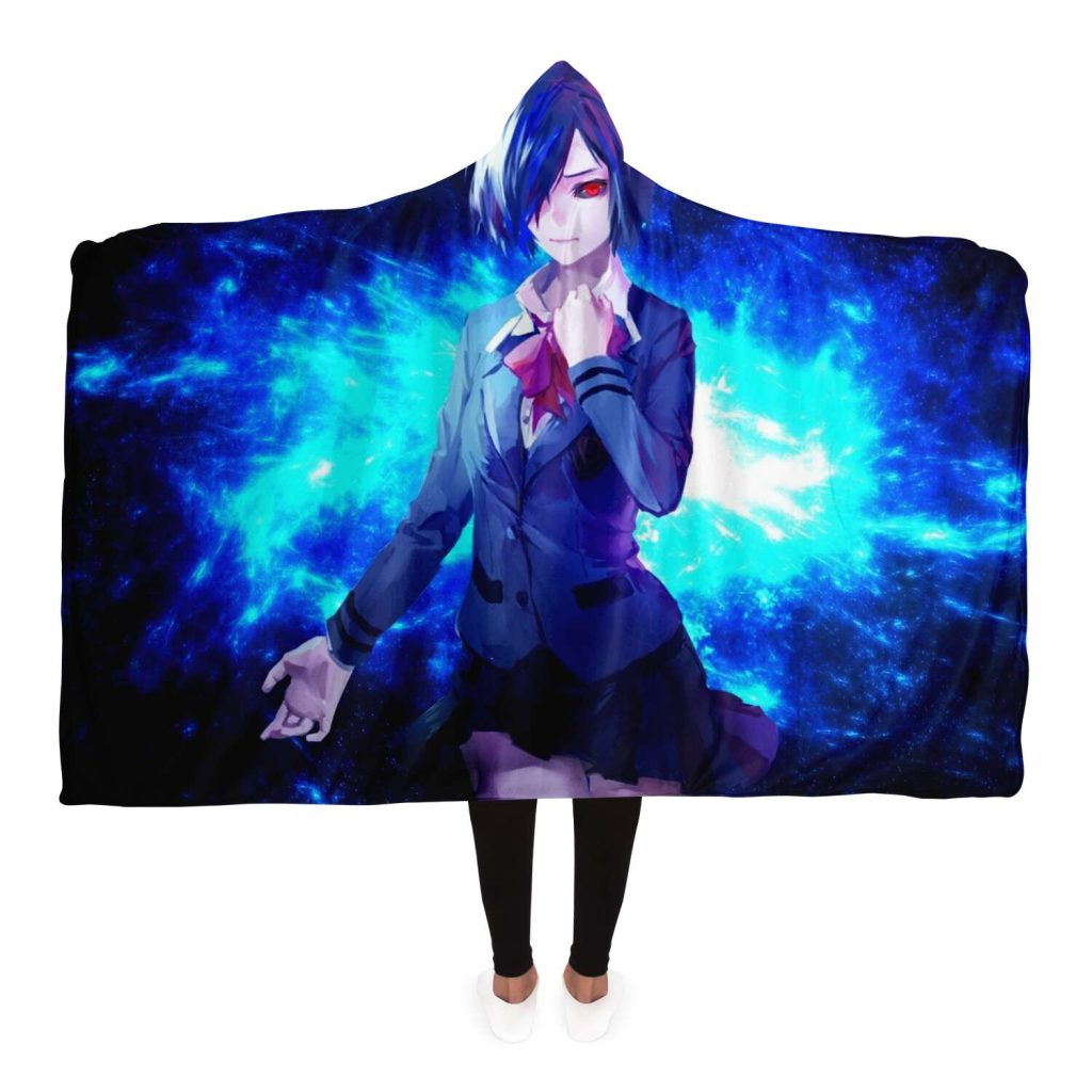 Tokyo Ghoul Hooded Blanket #04 Adult / Premium Sherpa - Aop