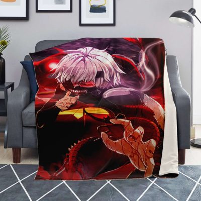 Tokyo Ghoul Microfleece Blanket #02 Premium - Aop