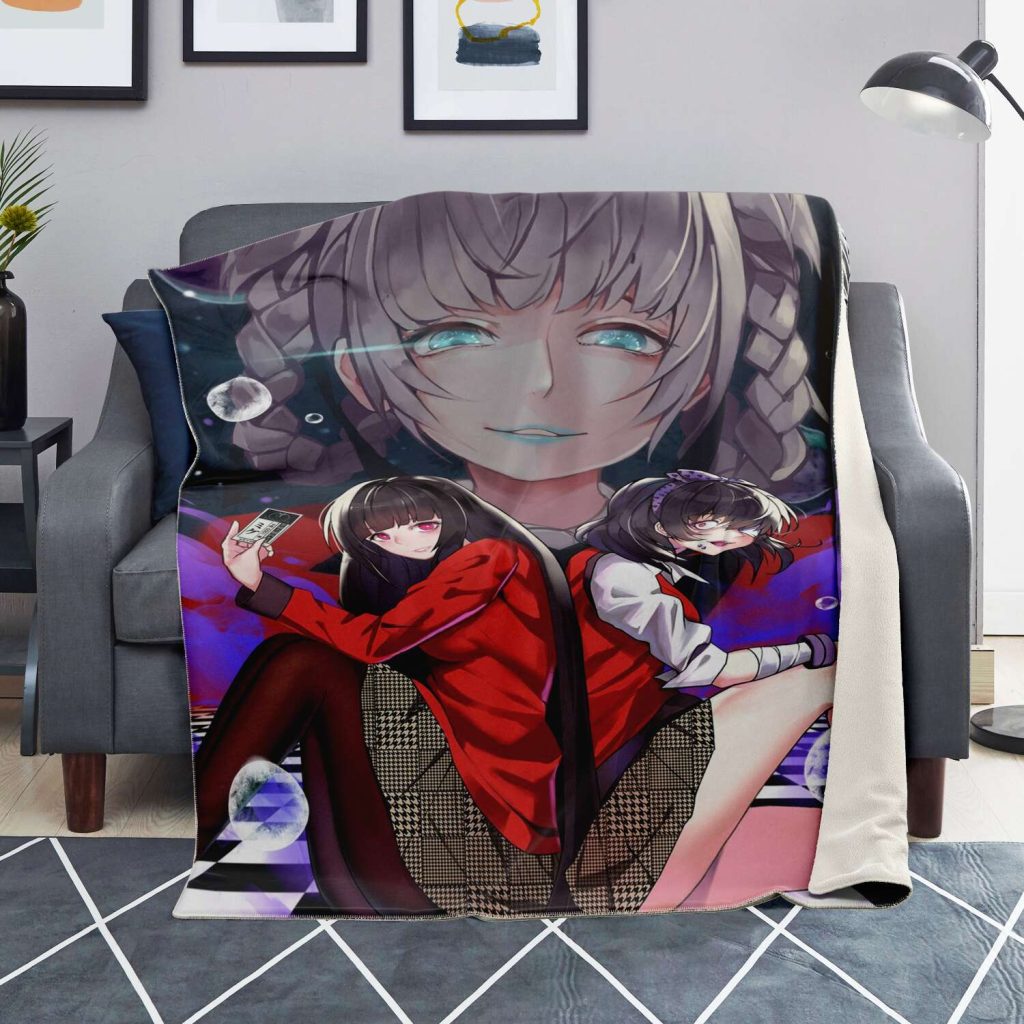 Kakegurui Microfleece Blanket #06 Premium - Aop