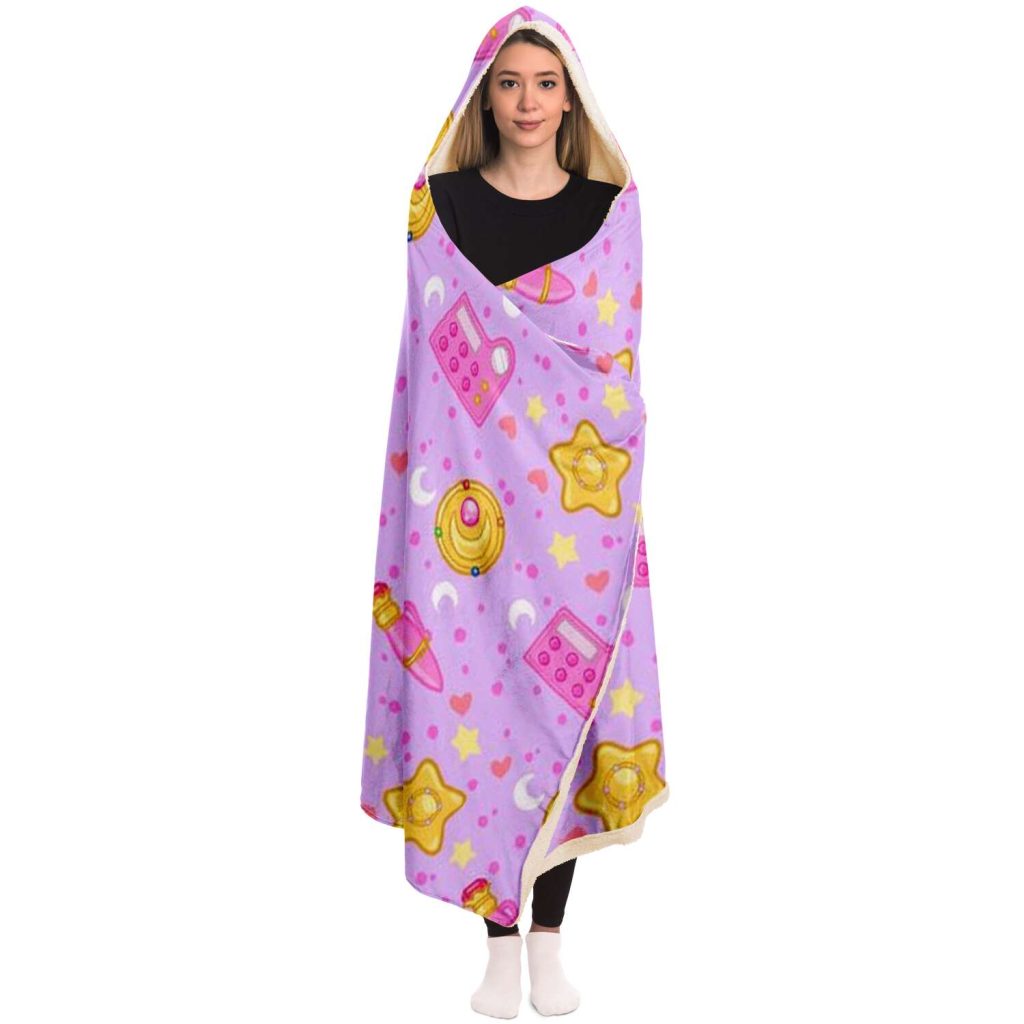 Sailor Moon Hooded Blanket #09 - Aop