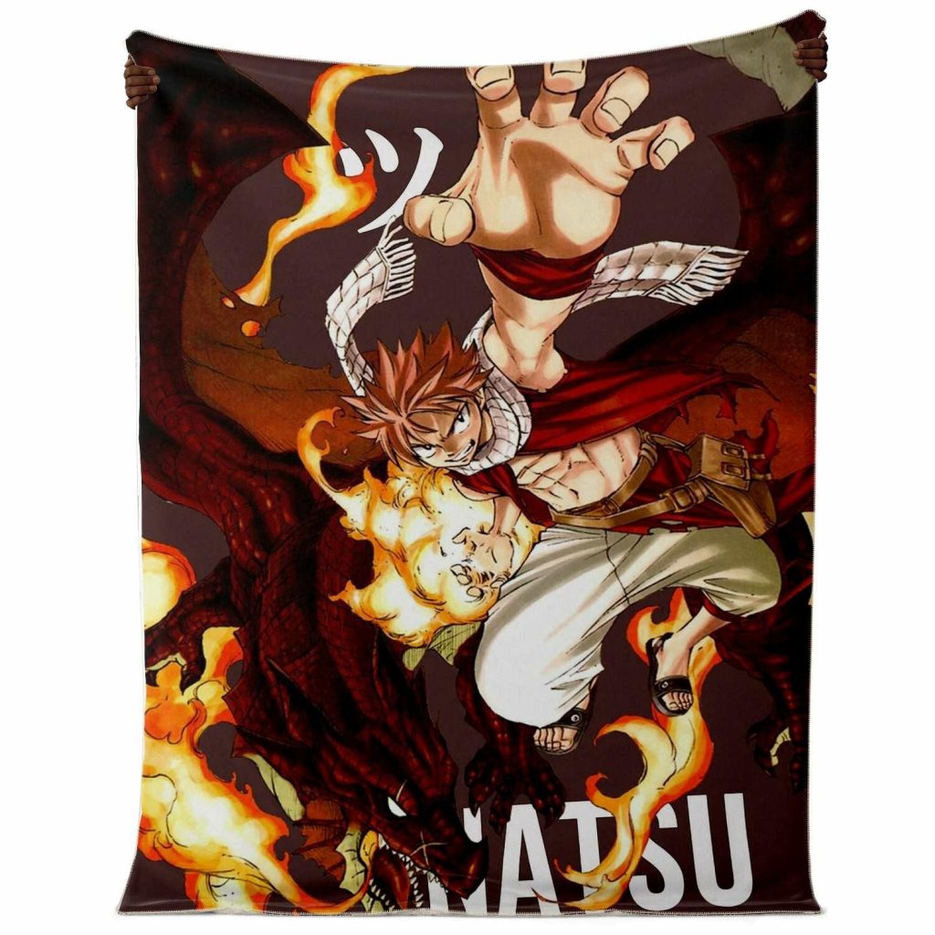 Fairy Tail Microfleece Blanket #03 Premium - Aop