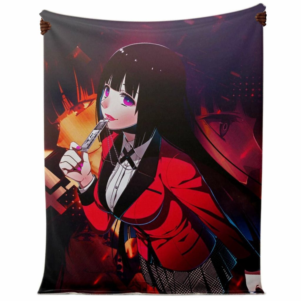 Kakegurui Microfleece Blanket #07 Premium - Aop