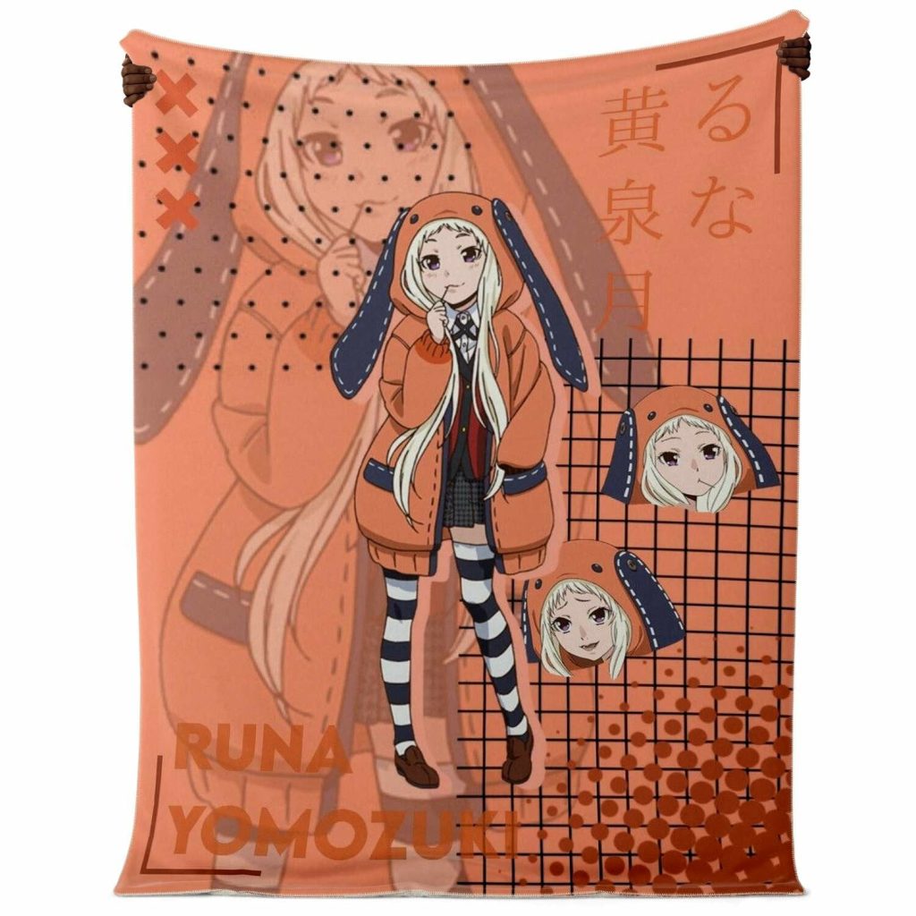 Kakegurui Microfleece Blanket #01 Premium - Aop