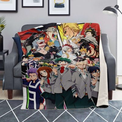 My Hero Academia Microfleece Blanket #07 Premium - Aop