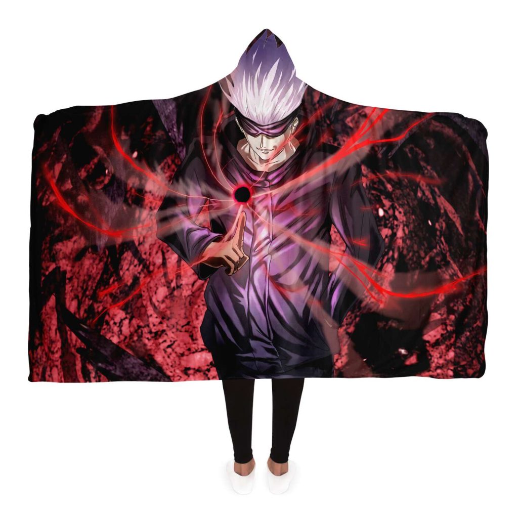 Jujutsu Kaisen Hooded Blanket #01 Adult / Premium Sherpa - Aop