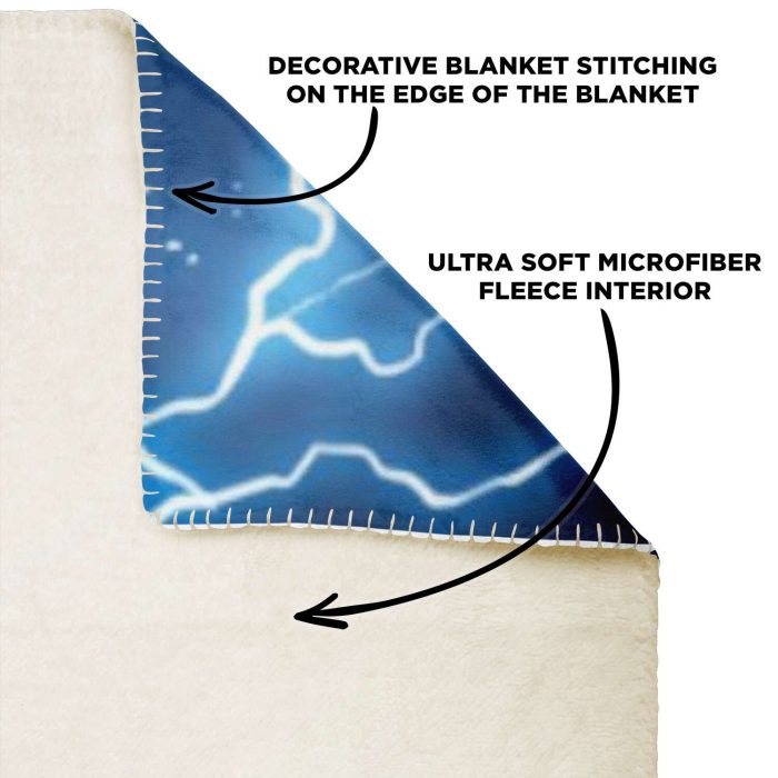 Killua Zoldyck 3D Blanket Premium Microfleece - Aop