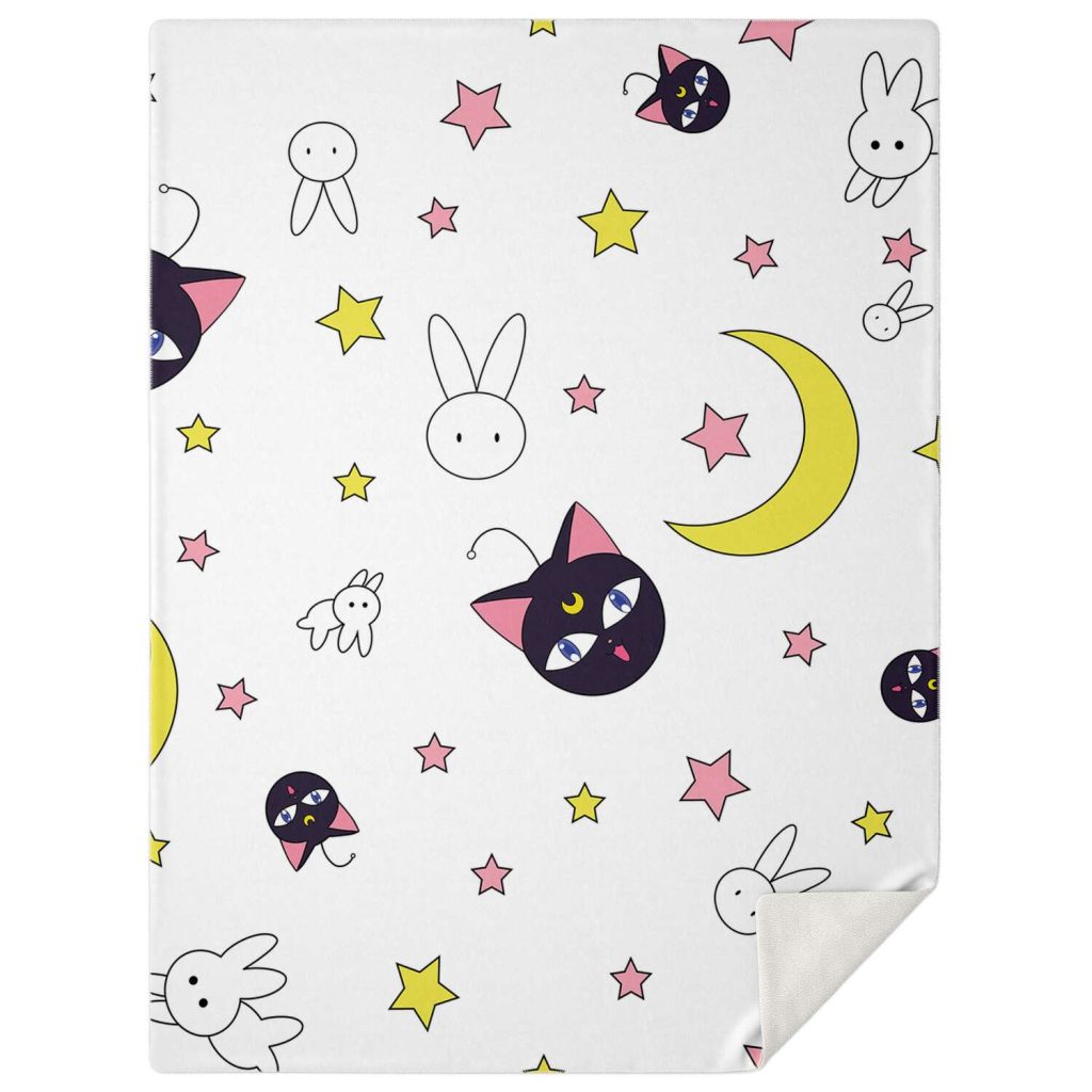 Sailor Moon Microfleece Blanket #01 M Premium - Aop