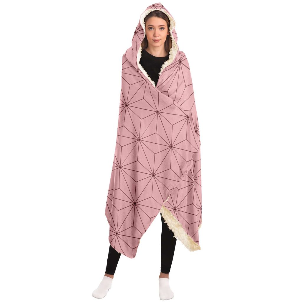 Demon Salyer Nezuko Kamado Classic Hooded Blanket - Aop