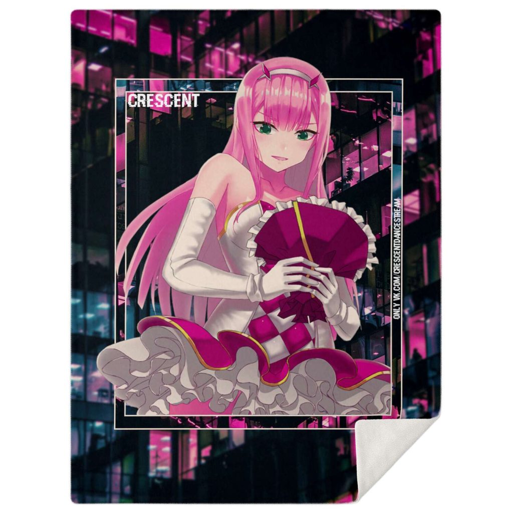 Darling In The Franxx Microfleece Blanket #03 M Premium - Aop