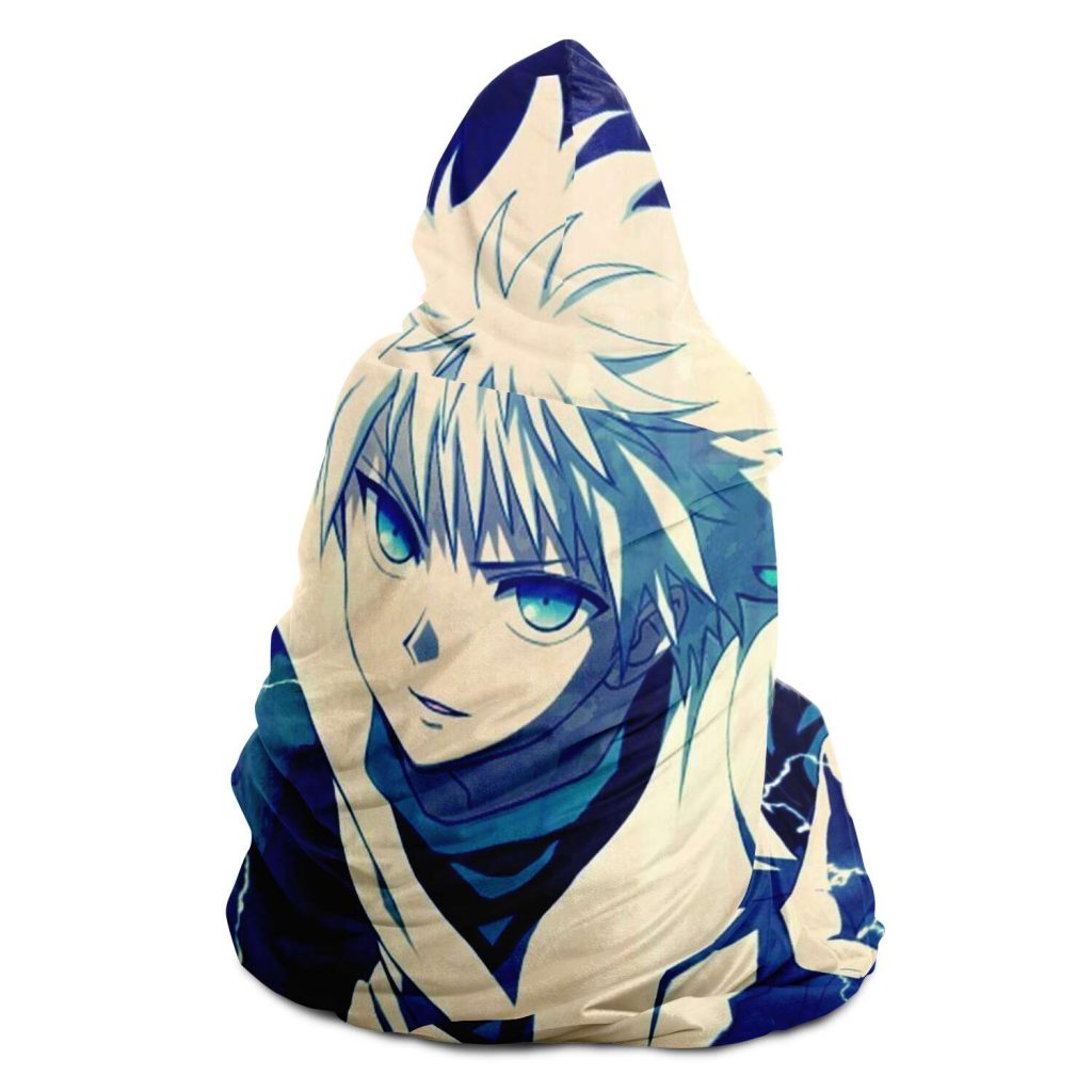 Killua Zoldyck Hooded Blanket Style H03 - Aop