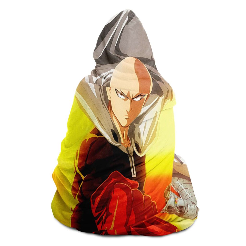 One Punch Man Hooded Blanket #04 - Aop