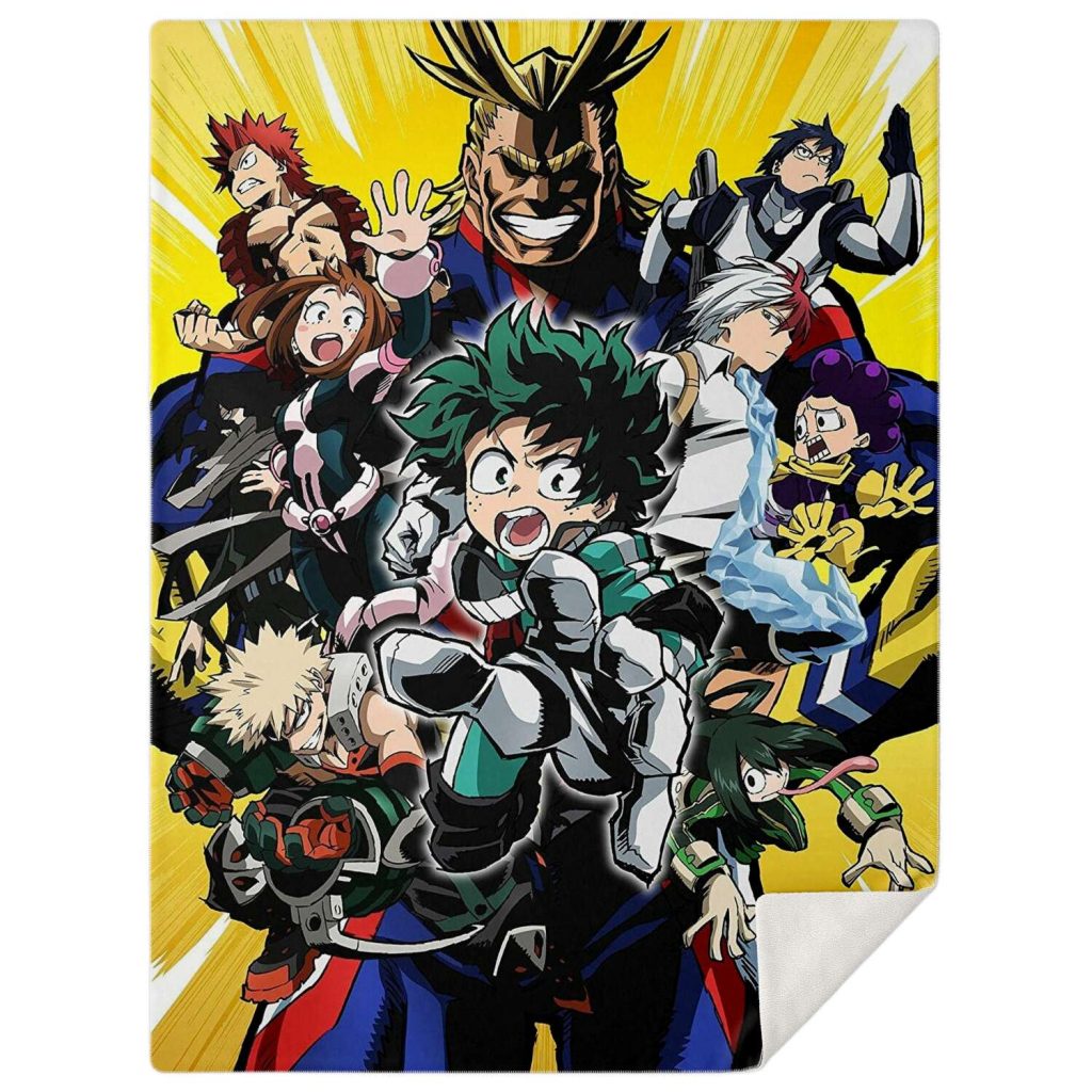 My Hero Academia Microfleece Blanket #04 M Premium - Aop