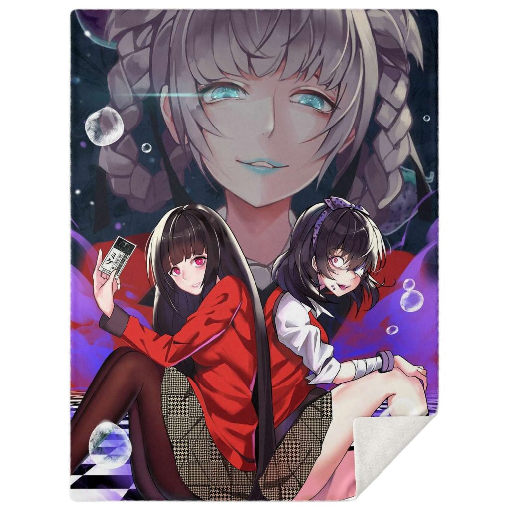 Kakegurui Microfleece Blanket #06 M Premium - Aop