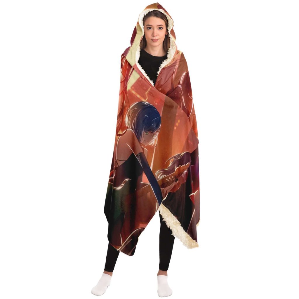 Darling In The Franxx Hooded Blanket #05 - Aop