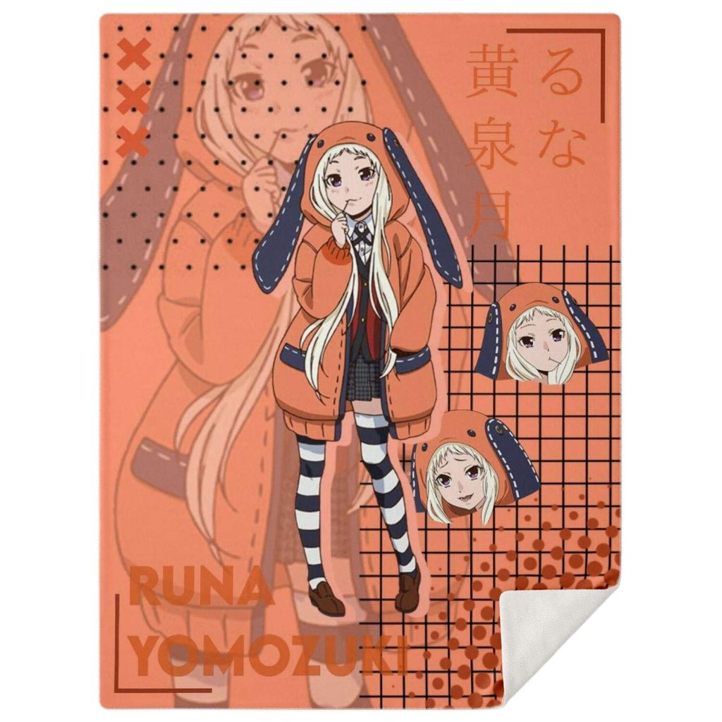 Kakegurui Microfleece Blanket #01 M Premium - Aop