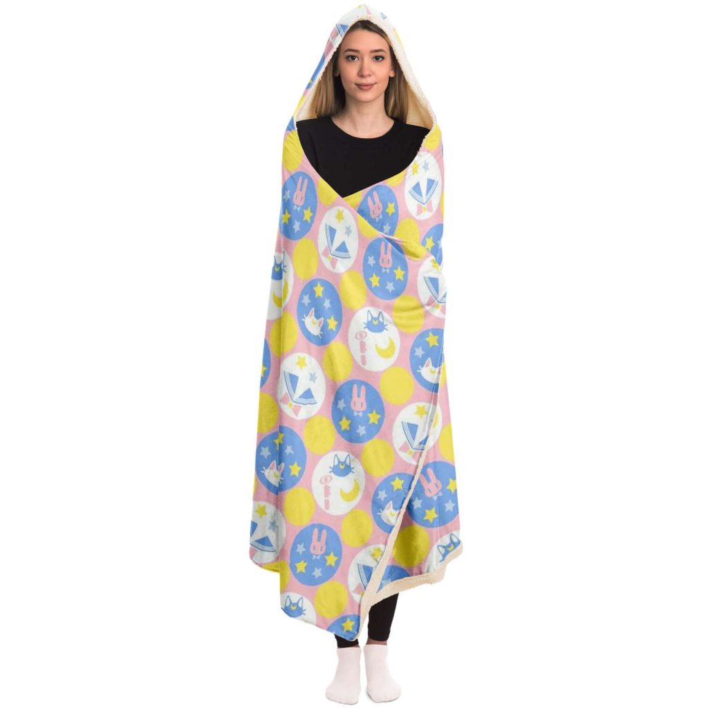 Sailor Moon Hooded Blanket #06 - Aop