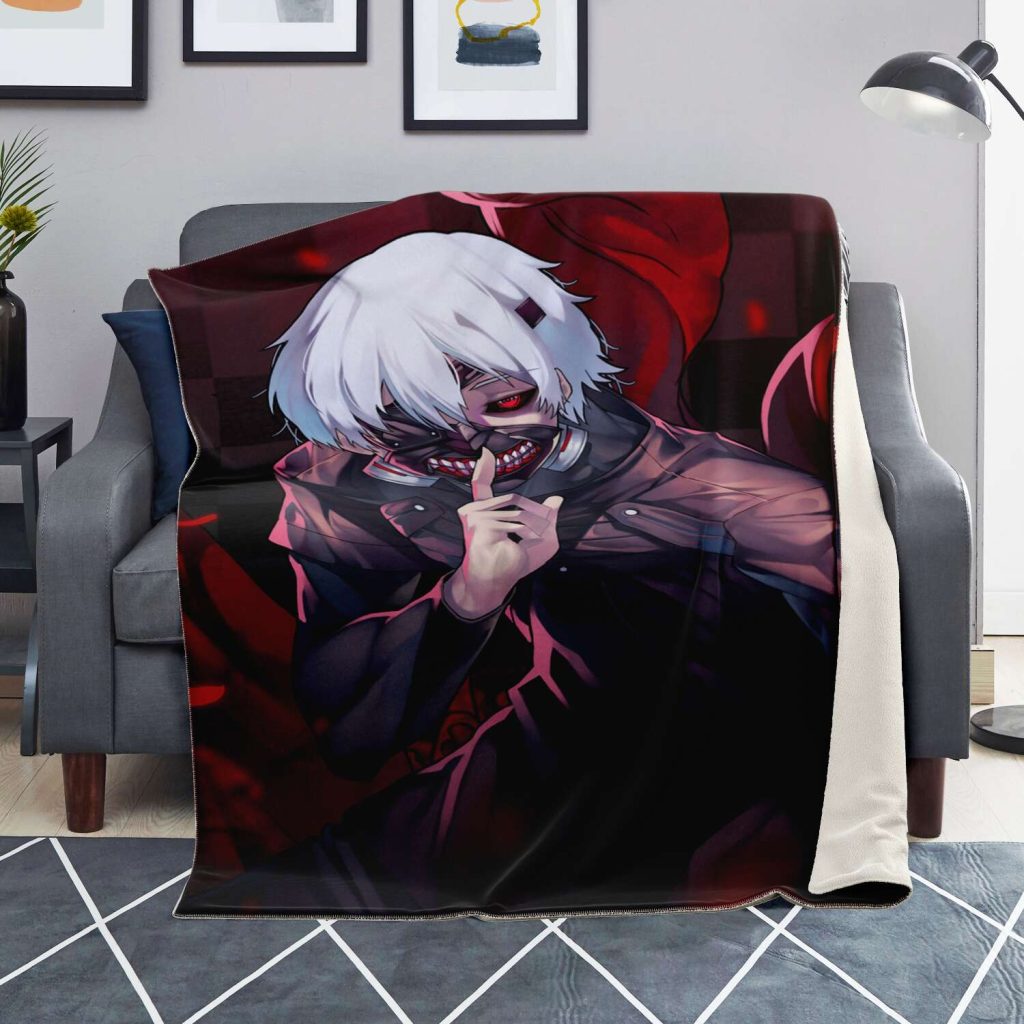 Tokyo Ghoul Microfleece Blanket #04 Premium - Aop