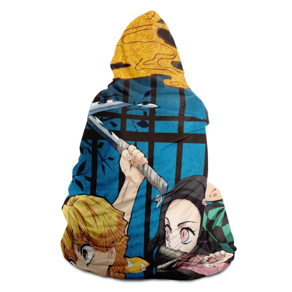 Demon Slayer Hooded Blanket Design No.1 - Aop