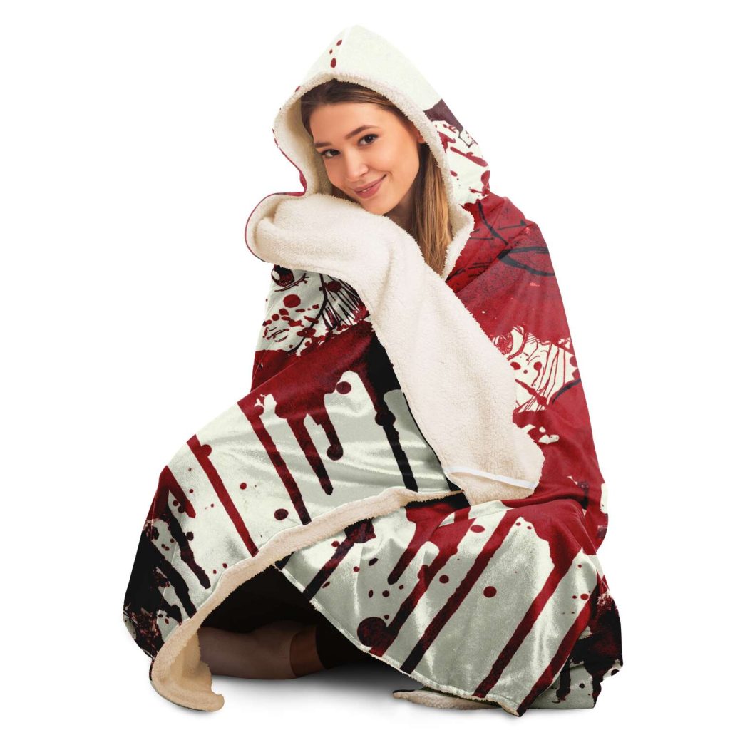 Hxh Hooded Blanket 3D Design H002 - Aop