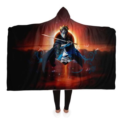 Naruto Hooded Blanket #12 Adult / Premium Sherpa - Aop