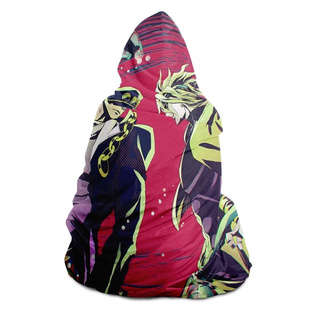 Jjba 3D Hooded Blanket Fashion H012 - Aop