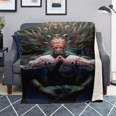 Jujutsu Kaisen Microfleece Blanket #06 Premium - Aop