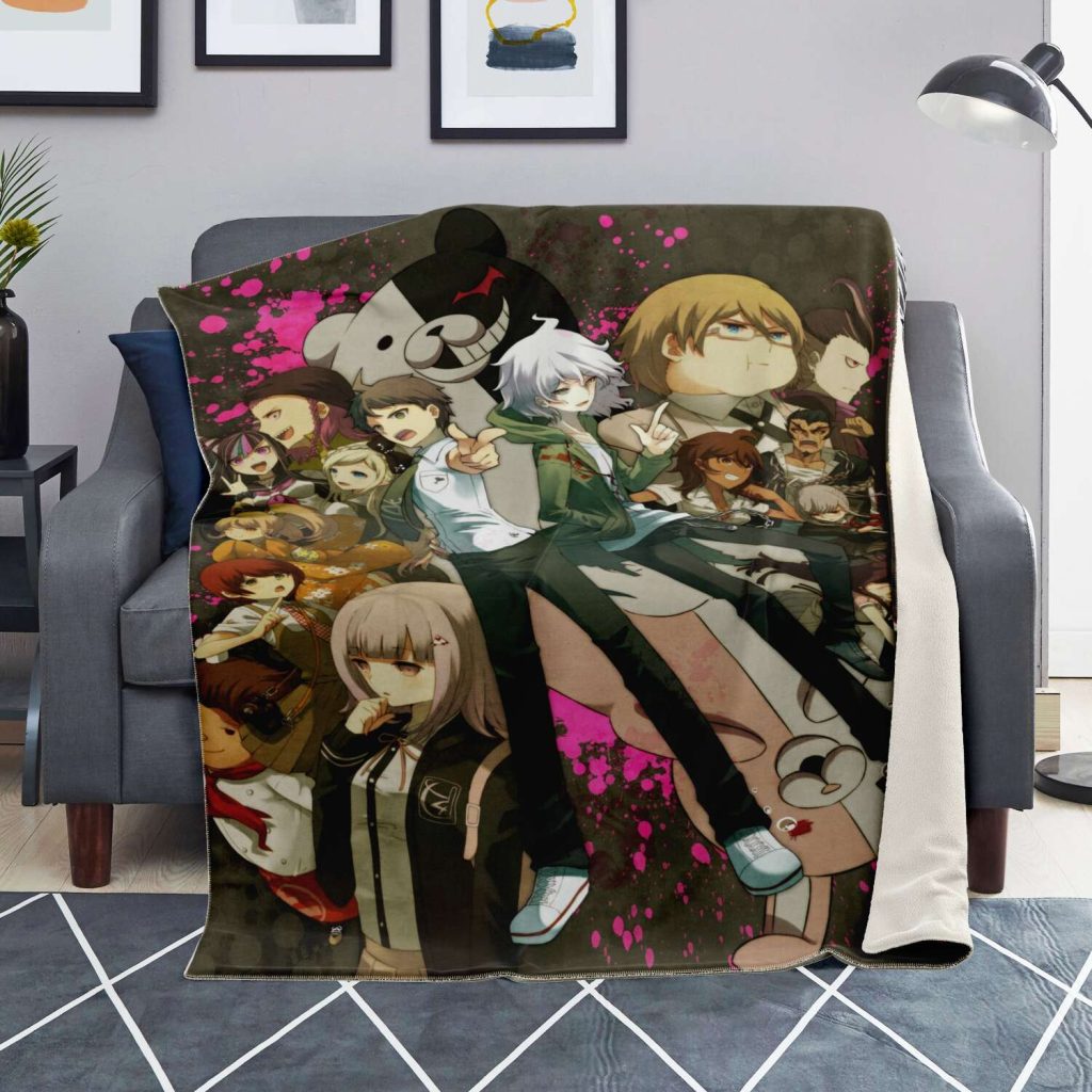 Danganronpa Microfleece Blanket #16 Premium - Aop