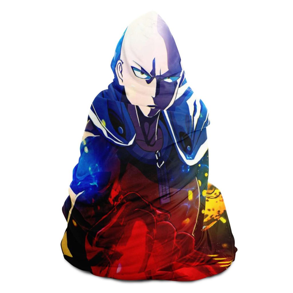 One Punch Man Hooded Blanket #07 - Aop