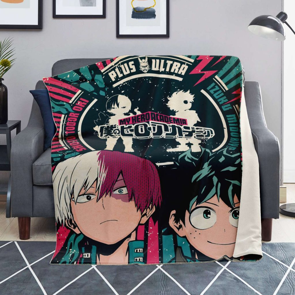 My Hero Academia Microfleece Blanket #08 Premium - Aop