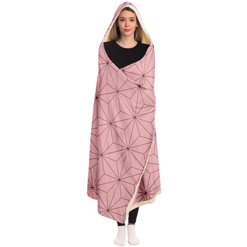 Demon Salyer Nezuko Kamado Classic Hooded Blanket - Aop