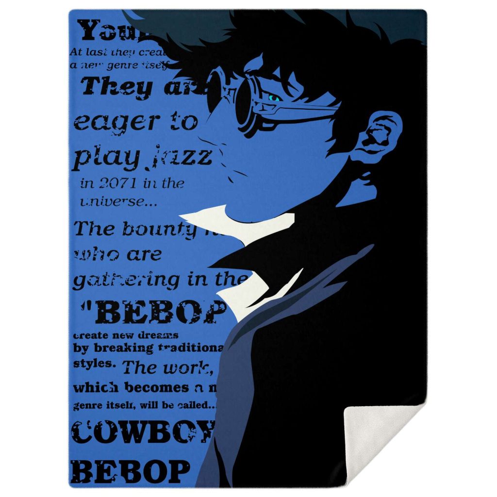 Cowboy Bebop Microfleece Blanket #02 M Premium Microfleece - Aop