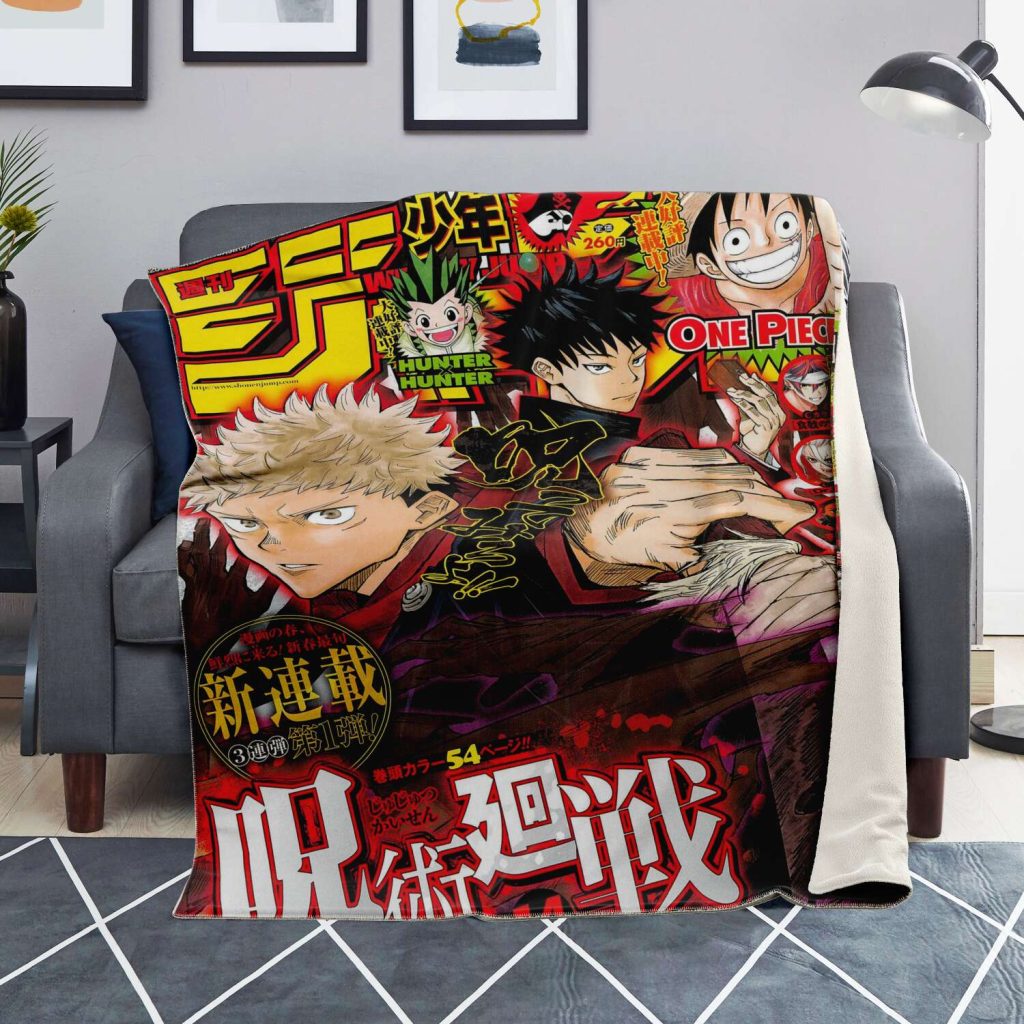 Jujutsu Kaisen Microfleece Blanket #08 Premium - Aop