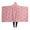 Demon Salyer Nezuko Kamado Classic Hooded Blanket Adult / Premium Sherpa - Aop