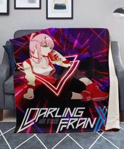 Darling In The Franxx Microfleece Blanket #10 Premium - Aop