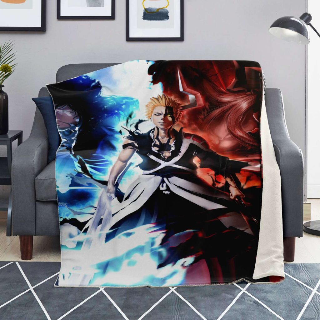 Bleach Microfleece Blanket #01 Premium - Aop