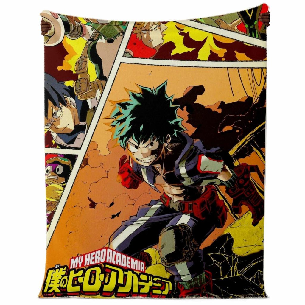 My Hero Academia 3D Blanket Style Mha04 Premium Microfleece - Aop