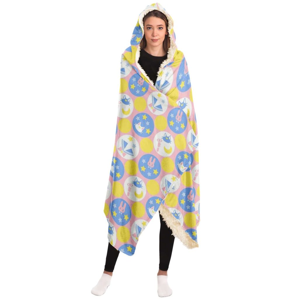 Sailor Moon Hooded Blanket #06 - Aop