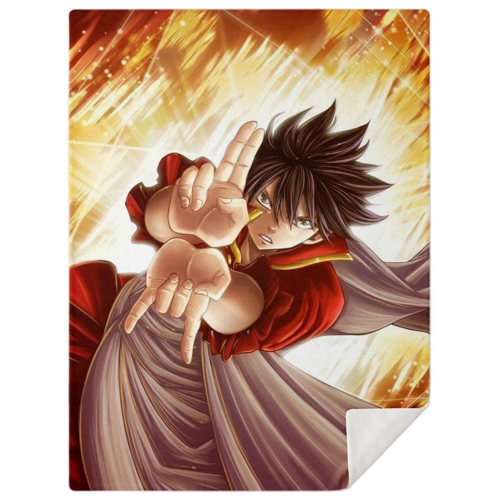 Fairy Tail Microfleece Blanket #04 M Premium - Aop