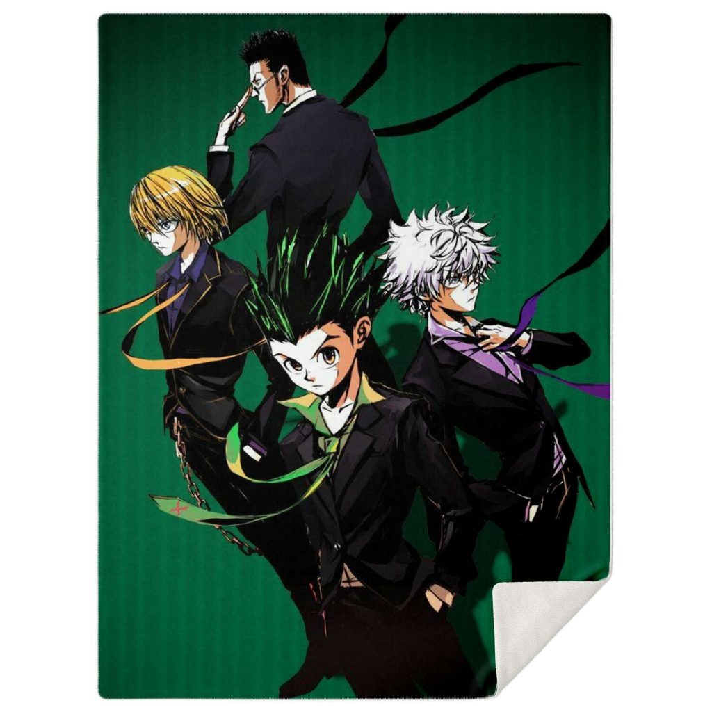 Hxh Character Microfleece Blanket 3D Design Hxh03 M Premium - Aop