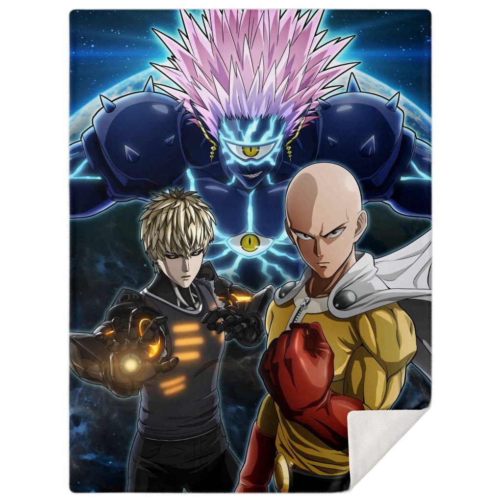 One Punch Man Microfleece Blanket #09 M Premium - Aop