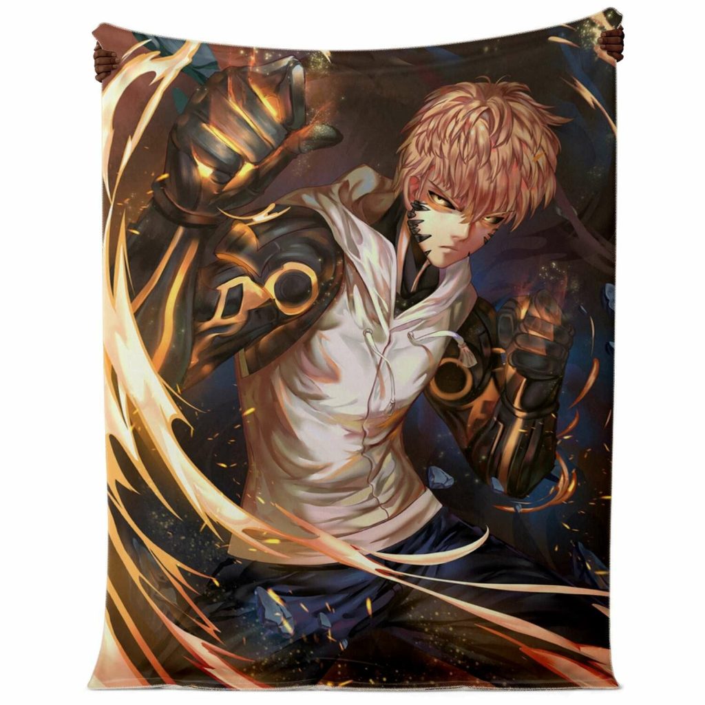 One Punch Man Microfleece Blanket #06 Premium - Aop