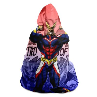 My Hero Academia All Might Story Hooded Blanket - Aop