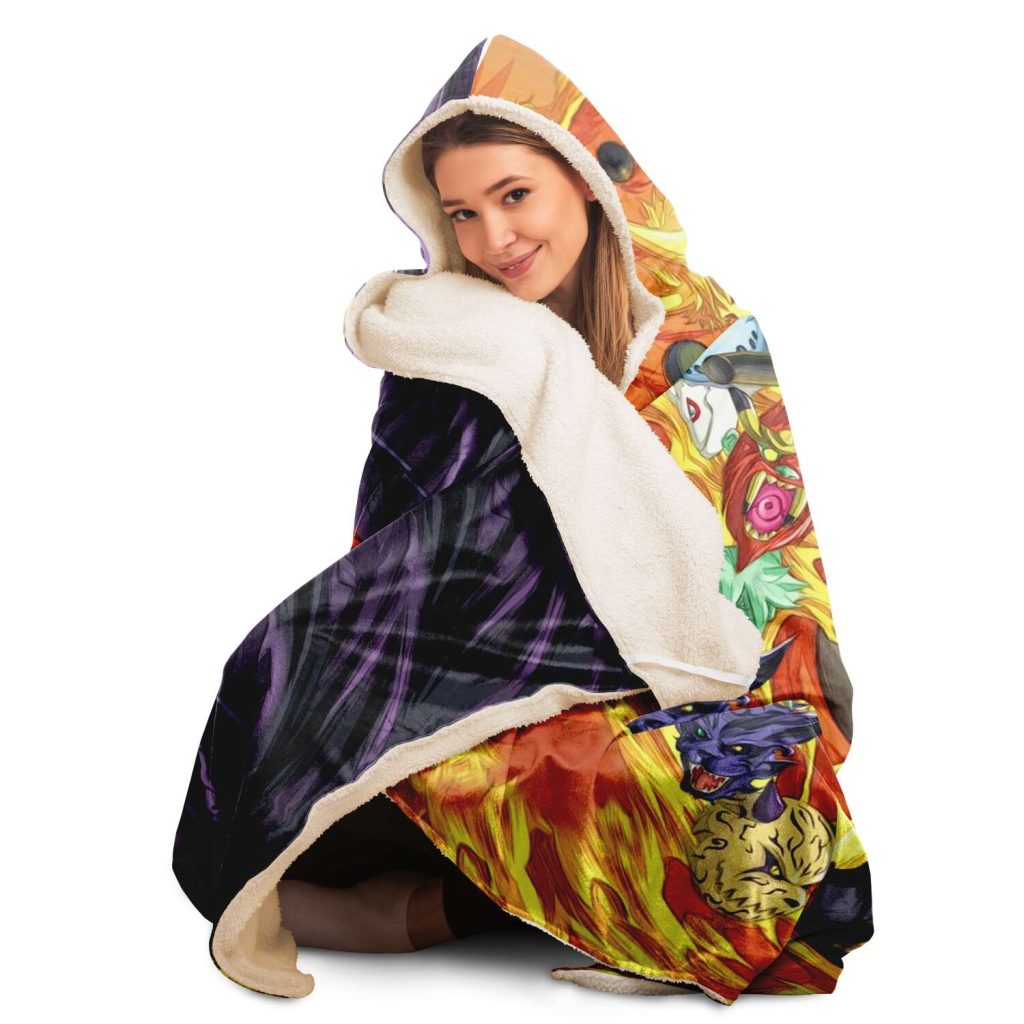 Naruto Hooded Blanket #08 - Aop