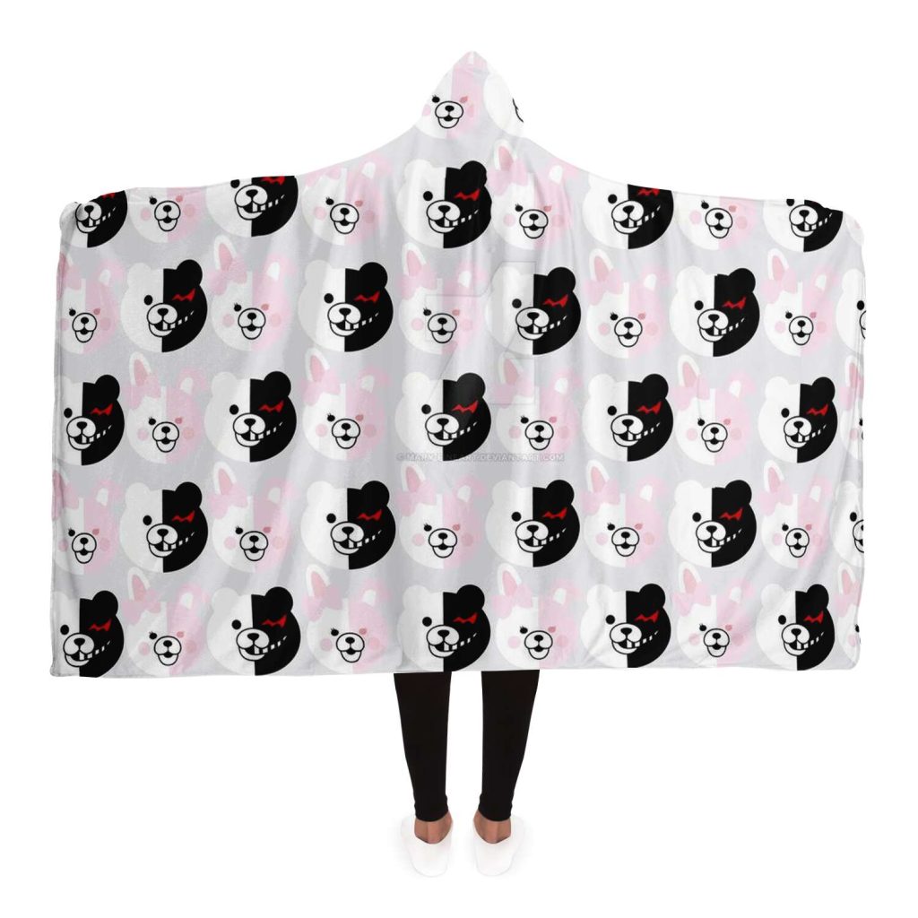 Danganronpa Hooded Blanket #06 Adult / Premium Sherpa - Aop